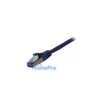 Synergy21 patch cable RJ45, CAT6A 500MHz, 0.5m, blue, S-STP(S/FTP), component tested (GHMT certified), AWG26