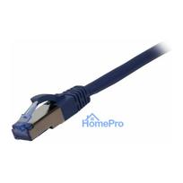 Synergy21 patch cable RJ45, CAT6A 500MHz, 15m, blue, S-STP (S/FTP), component tested (GHMT certified), AWG26