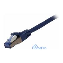 Synergy21 patch cable RJ45, CAT6A 500MHz, 3m, blue, S-STP (S/FTP), component tested (GHMT certified), AWG26