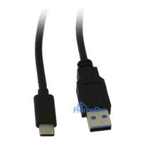 Synergy21 cable USB, C(St) A(St), 1.0m, USB3.1, black, 10G / 3A, Gen 2