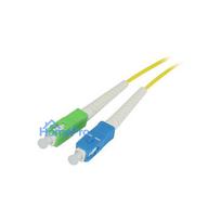Synergy21 fiber optic patch cable, 0.5 m, SC-SC (APC), 9/125u, OS2, G657A2, OD 2 mm, flexible strain relief sleeve