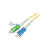Synergy21 fiber optic patch cable, 1.0 m, SC-SC (APC), 9/125u, OS2, G657A2, OD 2 mm, flexible strain relief sleeve