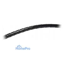 Synergy21 cable with organizer, spiral, flexible, 9-65mm, 10m, black
