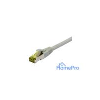 Synergy21 patch cable RJ45, CAT6A 500Mhz, 3m, gray, S-STP(S/FTP), TPE/LSZH(Ultraflex), AWG26, with Cat.7 raw cable, (S21