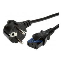 Synergy21 power cable 230V Schuko CEE7 (plug) - IEC-C13 (socket), 1m, Black
