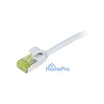Synergy21 patch cable RJ45, CAT6A 500Mhz, 5m, gray, S-STP(S / FTP), slimline round d 4.5mm, TPE / LSZH(Superflex), AWG28
