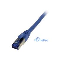 Synergy21 Patchkabel RJ45, CAT6A 500Mhz, 3m, blau, S-STP(S / FTP), TPE / LSZH(Superflex), AWG26,