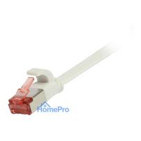 Synergy21 Patchkabel RJ45, CAT6 250Mhz, 3m weiss, FTP(U / FTP), TPE(Superflex), Flach