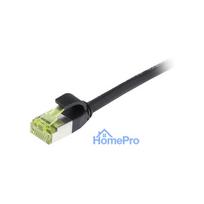 Synergy21 Patchkabel RJ45, CAT6A 500Mhz, 3m, schwarz, S-STP(S / FTP), slimline rund d 4,5mm, TPE / LSZH(Superflex), AWG2