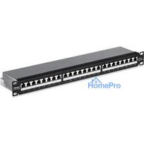 TRENDnet Patch panel 24-Port Cat6A shielded 19"