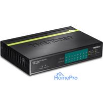 TRENDnet Switch 8-port Gbit PoE+ 123W Metal