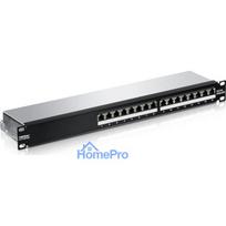 TRENDnet 16-port Cat6A unshielded patch panel (10" wide)