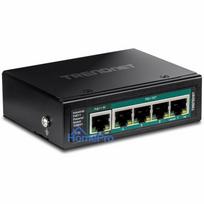 5-port Industrial Gigabit PoE Pass-Through Switch Din-Rail TRENDnet