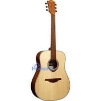 Acoustic Guitar - LAG GLA Tramontane 70 D Sitka Spruce Dreadnought Natural