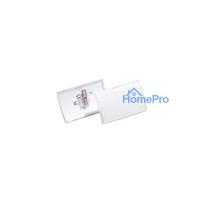 DURABLE Click Fold Namensschilder transparent 9 cm x 5.4 cm