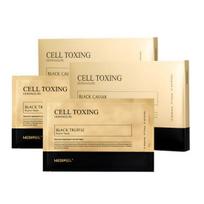 MEDI-PEEL Cell Toxing Dermajours Juodųjų trumfų atstatomoji kaukė Maitinamoji lakštinė kaukė Korėjietiška odos priežiūra 30ml x5 x2