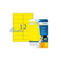 HERMA signālu etiķetes A4 99,1x42,3 mm yellow plēve 300 gab.