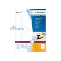 HERMA CD label Maxi A4 white 116 mm paper pack 200 pcs.