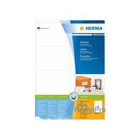 HERMA Premium A4 White Labels 105x74 mm Paper 1600 pcs