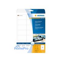 HERMA Uzlīmes A4 white 63,5x38,1 mm papīrs spīdīgs 525 gab.