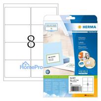 HERMA Adressetiketten A4 weiß 99,1x67,7 mm Papier 200 St.