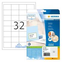 HERMA Etiketten Premium A4 weiß 48,3x33,8 mm Papier 800 St.