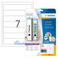 HERMA Ordneretiketten A4 weiß 192x38 mm Papier opak 175 St.