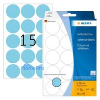 HERMA Multi-purpose labels blue 32 mm round paper 480 pcs.