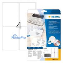 HERMA Adressetik. 102x148 mm Papier Ecken rund 80 St.