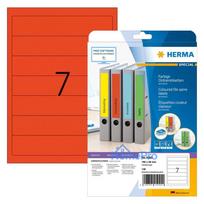 HERMA Ordneretiketten rot 38,0 x 192,0 mm