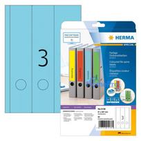 HERMA Ordneretiketten 61,0 x 297,0 mm blau