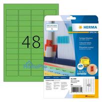 HERMA Etiketten A4 grün 45,7x21,2 mm Papier matt 960 St.