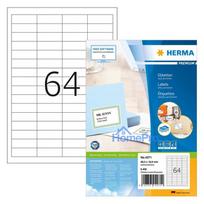 HERMA Labels 4271 white 48.3 x 16.9 mm