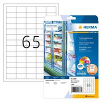 HERMA Frozen food labels A4 white 38.1x21.2 mm paper 1625 pcs.