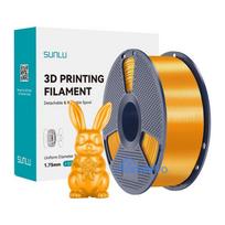 3D Printing Filament - Sunlu PLA+ Silk Filament, Dimensional Accuracy ±0.02 mm, 164 °C, Brass