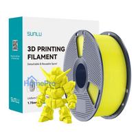 3D Printing Filament - Sunlu PLA+ 2.0 1.75 mm Diameter, + / -0.02 mm Tolerance, Yellow