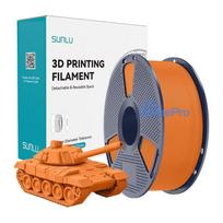 3D Printing Filament - Sunlu PLA+ High Speed 1.75 mm Filament, ±0.02 mm Accuracy, Orange