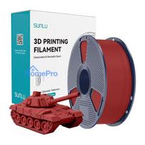 3D Printing Filament - Sunlu PLA+ High Speed 1.75mm Filament With Dimensional Accuracy Red