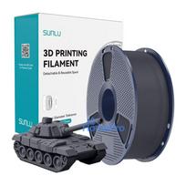 3D Printing Filament - Sunlu PLA+ High Speed 1.75 mm Filament, Gray