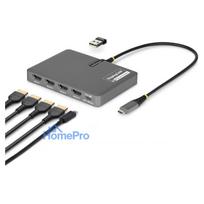 StarTech.com QUAD-USB-HDMI-ADAPT laptop dock / port replicator