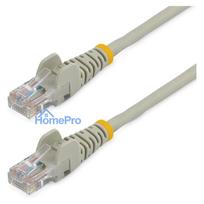 Cat5e Patch Cable with Snagless RJ45 Connectors - 5 m. Grey