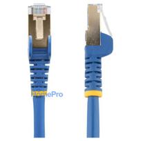 2m Cat6a Ethernet Kabel - geschirmt (STP) - Cat6a Netzwerkkabel - Cat6a Patchkabel - Cat 6a - Blau