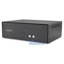 2-Port Dual-Monitor Secure KVM Switch HDMI-DP 4K 60Hz NIAP 4.0 Zertifizierter Desktop KVM Umschalter 2 PCs 2monitore
