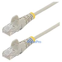 5m Graues Schlankes CAT6-Ethernet-Kabel Snagless RJ45 LSZH 28AWG Reines Kupfer Patchkabel / Netzwerkkabel