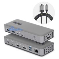 USB-C Dockingstation Dual 4K 60Hz HDMI MST Dock 100W Power Delivery Laptop-Ladung 1GbE treiberlos Windows