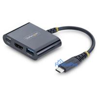 USB-C zu HDMI Multiport Adapter mit 140W PD Ladeleistung 4K 60Hz HDMI USB 5Gbps Hub Mini Dock