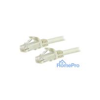 STARTECH.COM 7,5m CAT6 Kabel - weisses CAT6-Patchkabel - Snagless-RJ45 - 24 AWG Kupferdraht - LAN - Ethernet N6PATC750CM