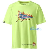 Rick and Morty T-Shirt, Science Grandpa, Light Green, L