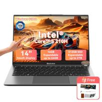 Laptop Blackview AceBook 16 14  Touchscreen Intel Core i5-1235U 16GB/512GB SSD Windows 11 Pro English Keyboard Laptop Laptop + DCM8 pilka