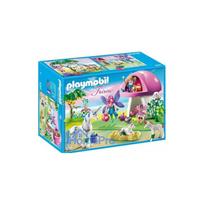 Toys, Games and Collectibles - Playmobil 6055 Fairies with Mushroom House Set, 4+ Years, Multicolored